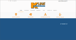 Desktop Screenshot of k-linemobilemechanics.com