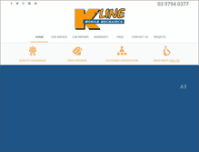 Tablet Screenshot of k-linemobilemechanics.com